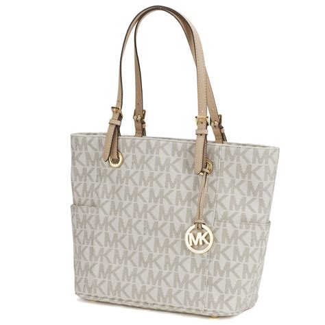 michael kors tascche vanilla|Michael Kors jet set.